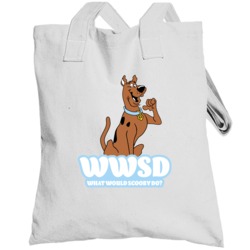 Wwsd What Would Scooby Do Scooby Doo Fan Totebag