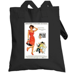 Married To The Mob Retro Movie Poster Fan Totebag