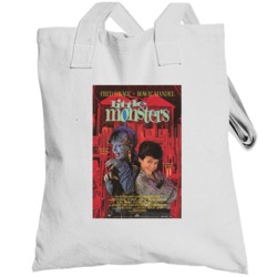 Little Monsters Retro Movie Poster Fan Totebag