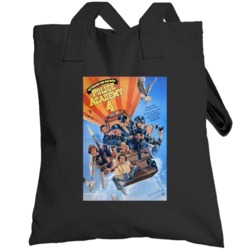 Police Academy 4 Citizens On Patrol Retro Movie Poster Fan Totebag