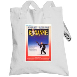 Roxanne Retro Movie Poster Fan Totebag