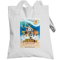 Revenge Of The Nerds Two Nerds In Paradise Retro Movie Poster Fan Tote