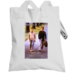 Rain Man Retro Movie Poster Fan Totebag