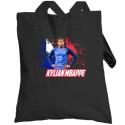 Kylian Mbappe France Football World Cup Soccer Fan Totebag