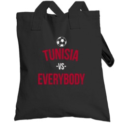 Retro Vintage Tunisia Vs Everybody World Cup Fifa Soccer Football Fan 