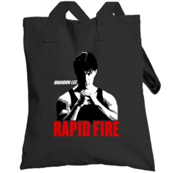 Brandon Lee Rapid Fire Movie Fan Totebag