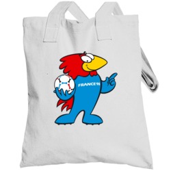 Footix France 1998 World Cup Mascot Fan Totebag