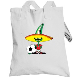 Pique Mexico 1986 World Cup Mascot Fan Totebag