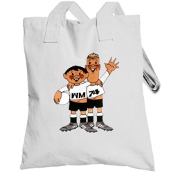 Tip And Tap West Germany 1974 World Cup Mascot Fan Totebag