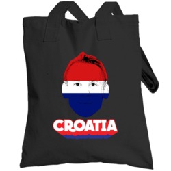 Domagoj Vida Croatia Flag Big Head Fifa World Cup Fan Totebag