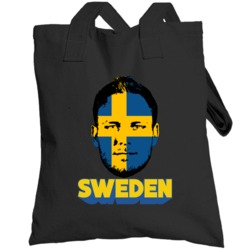 Andreas Granqvist Sweden Flag Big Head Fifa World Cup Fan Totebag