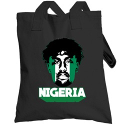 Alex Iwobi Nigeria Flag Head Fifa World Cup Fan Totebag