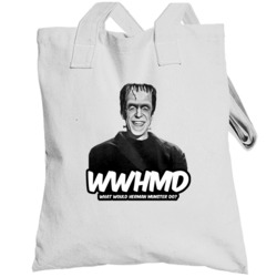 Wwhmd What Would Herman Munster Do The Munsters Revenge Fan Totebag
