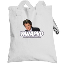 Wwapkd What Would Alex P Keaton Do Family Ties Fan Totebag