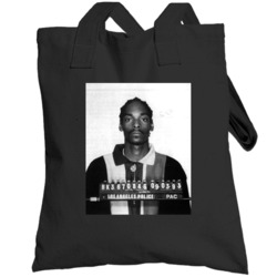 Snoop Dogg 1993 Mugshot Murder Arrest Lapd Retro Totebag