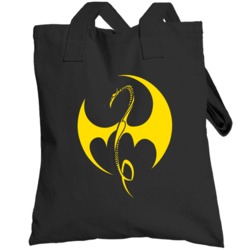 Iron Fist Yellow Logo Netflix Original Fan Totebag