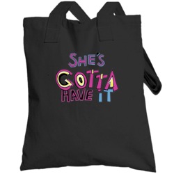 She's Gotta Have It Logo Netflix Original Fan Totebag
