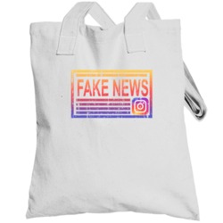 Fake News Vinny Jersey Shore Instagram Funny Social Media Totebag