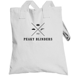 Peaky Blinders Cross Logo Totebag
