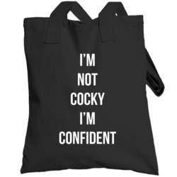 I'm Not Cocky I'm Confident Dave Chapelle Jfl Fan Totebag