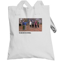 S03e09 The One With The Football Friends Tv Show Fan Totebag