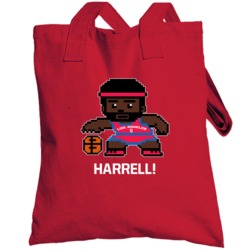 Montrezl Harrell Tecmo Player Los Angeles C Basketball Fan Totebag