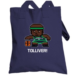 Anthony Tolliver Tecmo Player Minnesota Basketball Fan Totebag