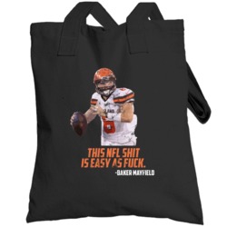 Vintage Distressed Baker Mayfield This Nfl Shit Is Easy As Fck Footbal