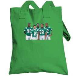 1991 Philadelphia Gang Green Defense Football Totebag