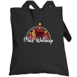 Malt Whiskey Disney Parody Bar Crawl Totebag
