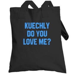 Luke Kuechly Do You Love Me Carolina Football Player Fan Totebag