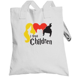 I Smell Children Hocus Pocus The Sanderson Sisters Halloween Totebag