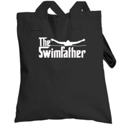 The Swimfather Godfather Funny Sports Parody Totebag