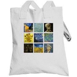 Vincent Van Gogh Paintings Cute Trendy Artsy Totebag