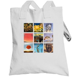 Salvador Dali Art Paintings Cute Trendy Artsy Totebag