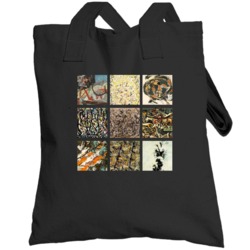 Jackson Pollock Art Paintings Trendy Artsy Totebag