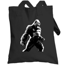 King Kong Silhouette Spooky Halloween Totebag