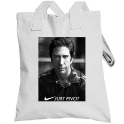 Just Pivot Funny Ross Friends Trendy Meme Totebag