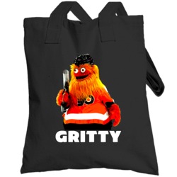 Gritty Hockey Mascot Fan Totebag