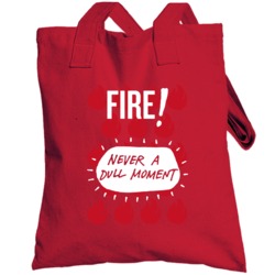 Taco Bell Fire Sauce Halloween Costume Totebag