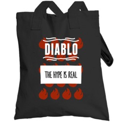 Taco Bell Diablo Sauce Halloween Costume Totebag
