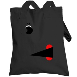 Mrs Pacman Face 80s Video Game Halloween Costume Totebag