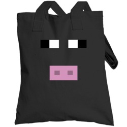 Minecraft Pig Face Halloween Costume Totebag