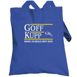 Jared Goff Cooper Kupp President Los Angeles Football Duo Fan Totebag
