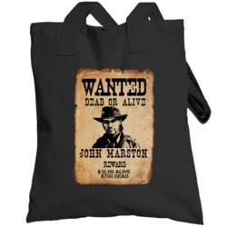 Red Dead Redemtion 2 Wanted Poster Video Game Totebag