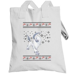 Absol Pokemon Ugly Christmas Sweater Totebag