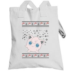 Jigglypuff Pokemon Ugly Christmas Sweater Totebag