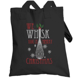 We Whisk You A Merry Christmas Baker Chef Ugly Christmas Sweater Toteb