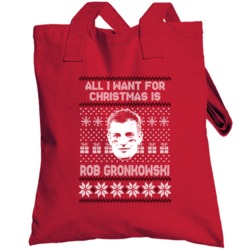 Rob Gronkowski All I Want For Christmas New England Football Fan Ugly 