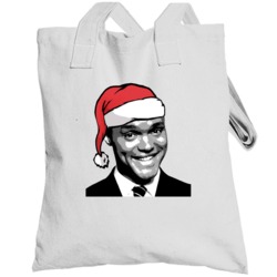 Trevor Noah Santa Hat Christmas Totebag